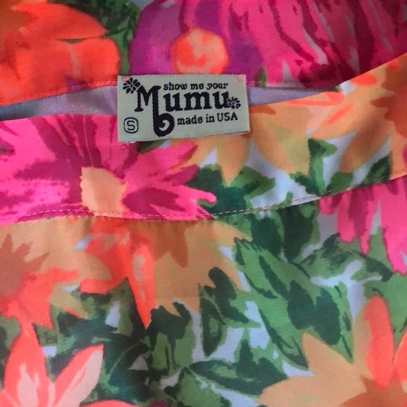 ❌SOLD❌Neon Flowers Maxi Skirt. Size small. - Picture 2 of 2